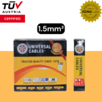 1.5mm² Single Core Stranded Universal Cable