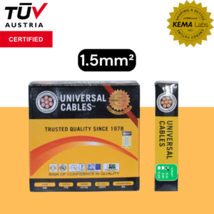 1.5mm² Single Core Solid Universal Cable