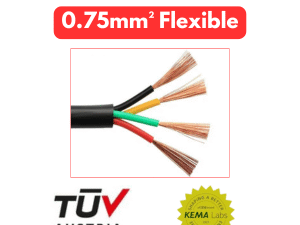 0.75mm² 2-Core Flexible Universal Cable